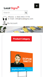 Mobile Screenshot of localsigns.com